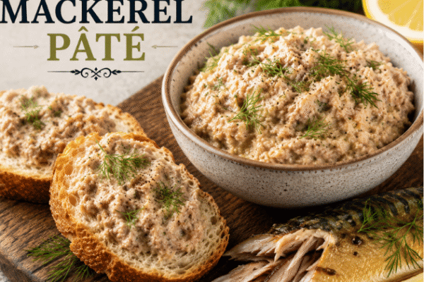 Smoked Mackerel Pâté: Complete Guide to a Creamy, Smoky Seafood Dip Made with Fresh Herbs, Lemon, Cream Cheese, and Flaky Smoked Mackerel for an Easy, Healthy, High-Protein Homemade Appetizer