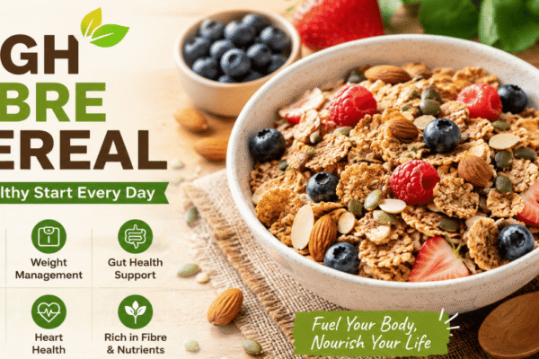 High-Fiber Cereal: Complete Guide to a Healthy Breakfast for Better Digestion, Weight Management, Gut Health Support, and Long-Lasting Energy Throughout the Day 