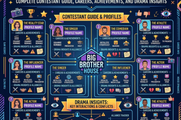 Cast of Celebrity Big Brother Explained: Complete Contestant Guide, Careers, Achievements, and Drama Insights