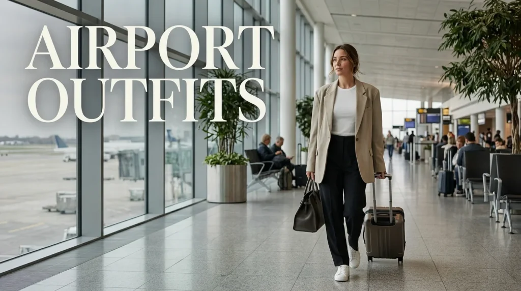 Airport Outfits for UK Travellers: 11 Comfortable, Stylish, and Polished Travel Looks for Long-Haul Flights, Changing Weather, and Stress-Free Journeys